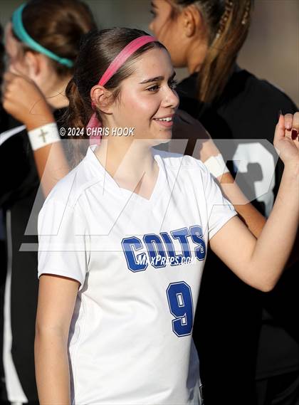 Thumbnail 3 in Buena vs Salpointe Catholic (Brandon Bean Soccer Tournament) photogallery.