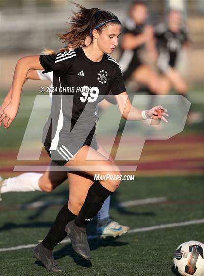 Thumbnail 2 in Buena vs Salpointe Catholic (Brandon Bean Soccer Tournament) photogallery.