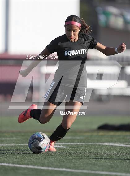 Thumbnail 1 in Buena vs Salpointe Catholic (Brandon Bean Soccer Tournament) photogallery.