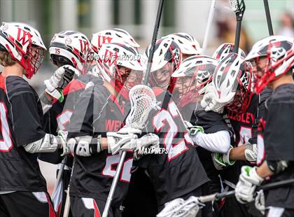 Thumbnail 3 in Wellesley @ Newton North (MIAA Division 1 South 1st Round) photogallery.