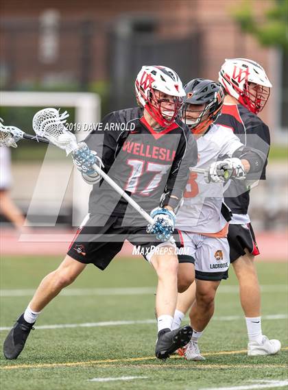 Thumbnail 1 in Wellesley @ Newton North (MIAA Division 1 South 1st Round) photogallery.