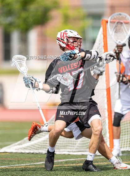 Thumbnail 1 in Wellesley @ Newton North (MIAA Division 1 South 1st Round) photogallery.