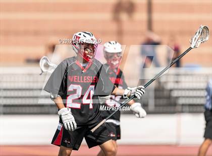 Thumbnail 3 in Wellesley @ Newton North (MIAA Division 1 South 1st Round) photogallery.