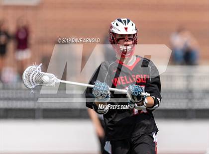 Thumbnail 2 in Wellesley @ Newton North (MIAA Division 1 South 1st Round) photogallery.