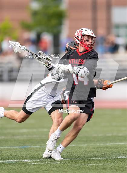 Thumbnail 2 in Wellesley @ Newton North (MIAA Division 1 South 1st Round) photogallery.