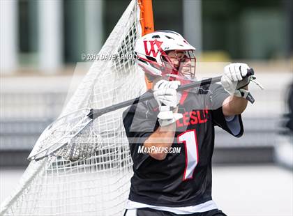 Thumbnail 3 in Wellesley @ Newton North (MIAA Division 1 South 1st Round) photogallery.