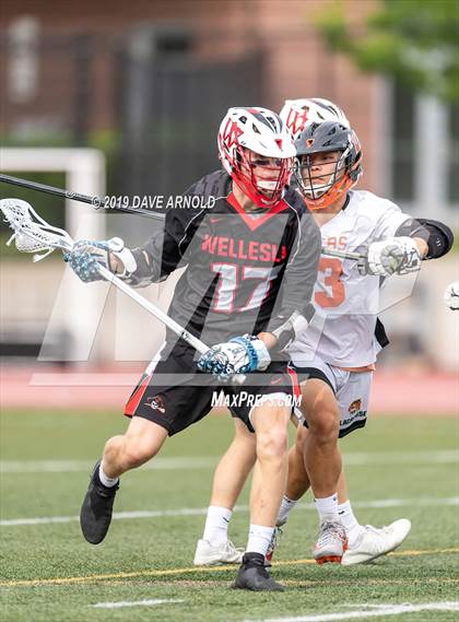 Thumbnail 2 in Wellesley @ Newton North (MIAA Division 1 South 1st Round) photogallery.