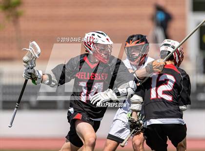 Thumbnail 1 in Wellesley @ Newton North (MIAA Division 1 South 1st Round) photogallery.