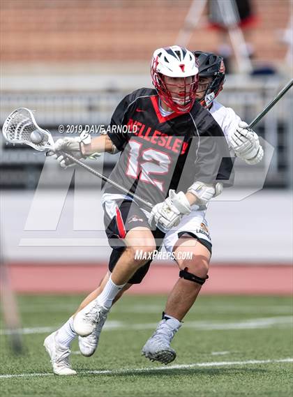 Thumbnail 3 in Wellesley @ Newton North (MIAA Division 1 South 1st Round) photogallery.