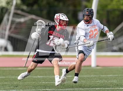 Thumbnail 3 in Wellesley @ Newton North (MIAA Division 1 South 1st Round) photogallery.