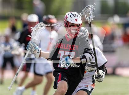 Thumbnail 3 in Wellesley @ Newton North (MIAA Division 1 South 1st Round) photogallery.