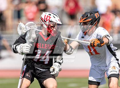 Thumbnail 2 in Wellesley @ Newton North (MIAA Division 1 South 1st Round) photogallery.