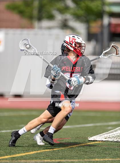 Thumbnail 1 in Wellesley @ Newton North (MIAA Division 1 South 1st Round) photogallery.