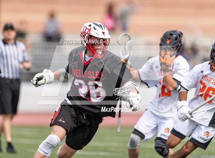 Thumbnail 2 in Wellesley @ Newton North (MIAA Division 1 South 1st Round) photogallery.