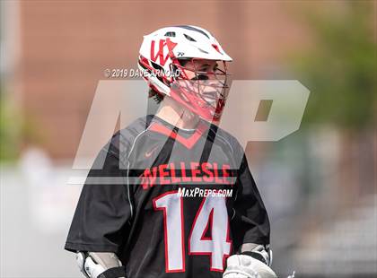 Thumbnail 1 in Wellesley @ Newton North (MIAA Division 1 South 1st Round) photogallery.