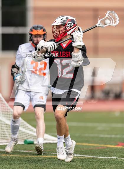 Thumbnail 1 in Wellesley @ Newton North (MIAA Division 1 South 1st Round) photogallery.