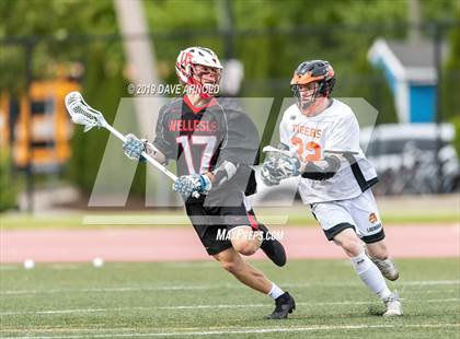 Thumbnail 1 in Wellesley @ Newton North (MIAA Division 1 South 1st Round) photogallery.