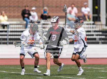Thumbnail 1 in Wellesley @ Newton North (MIAA Division 1 South 1st Round) photogallery.