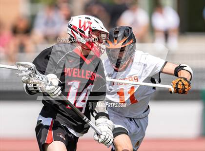 Thumbnail 1 in Wellesley @ Newton North (MIAA Division 1 South 1st Round) photogallery.