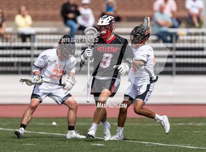 Thumbnail 3 in Wellesley @ Newton North (MIAA Division 1 South 1st Round) photogallery.