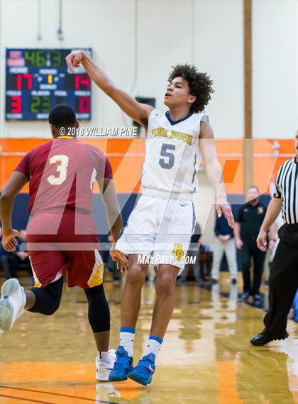 Thumbnail 3 in Ithaca vs. Pine Bush (NYSPHSAA Class AA Regional Semifinal) photogallery.
