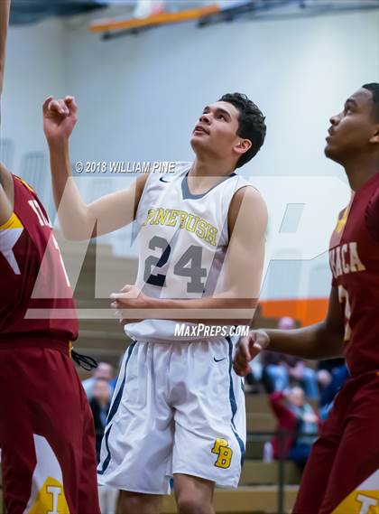 Thumbnail 1 in Ithaca vs. Pine Bush (NYSPHSAA Class AA Regional Semifinal) photogallery.