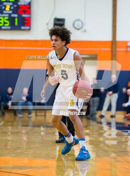 Thumbnail 1 in Ithaca vs. Pine Bush (NYSPHSAA Class AA Regional Semifinal) photogallery.