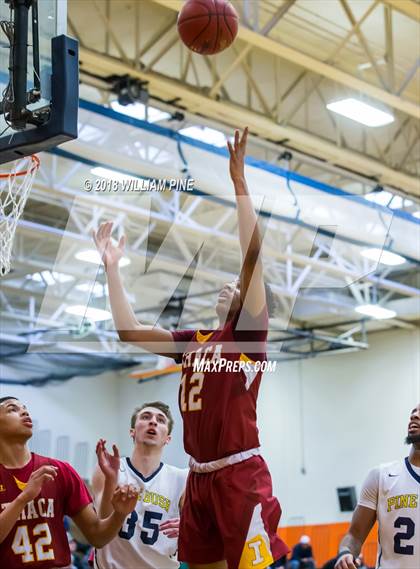 Thumbnail 3 in Ithaca vs. Pine Bush (NYSPHSAA Class AA Regional Semifinal) photogallery.