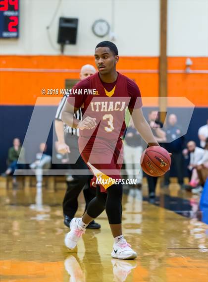 Thumbnail 1 in Ithaca vs. Pine Bush (NYSPHSAA Class AA Regional Semifinal) photogallery.