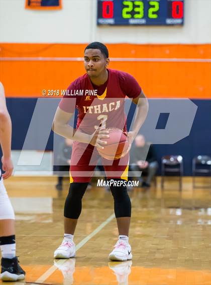 Thumbnail 2 in Ithaca vs. Pine Bush (NYSPHSAA Class AA Regional Semifinal) photogallery.