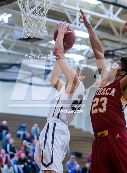 Thumbnail 3 in Ithaca vs. Pine Bush (NYSPHSAA Class AA Regional Semifinal) photogallery.