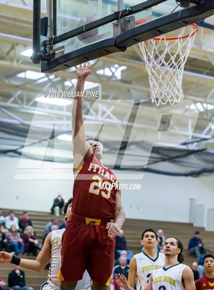 Thumbnail 3 in Ithaca vs. Pine Bush (NYSPHSAA Class AA Regional Semifinal) photogallery.