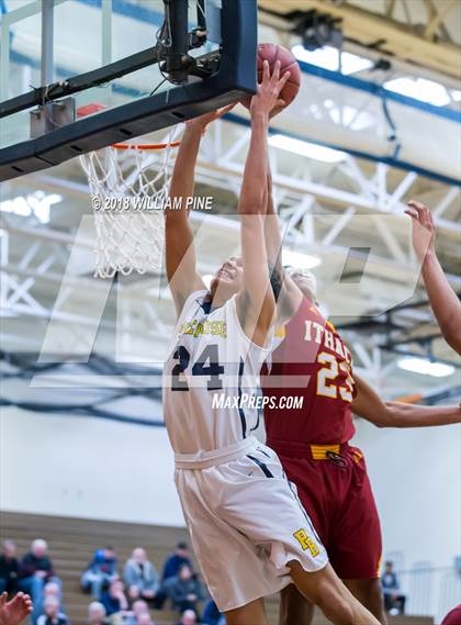Thumbnail 1 in Ithaca vs. Pine Bush (NYSPHSAA Class AA Regional Semifinal) photogallery.