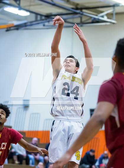 Thumbnail 1 in Ithaca vs. Pine Bush (NYSPHSAA Class AA Regional Semifinal) photogallery.