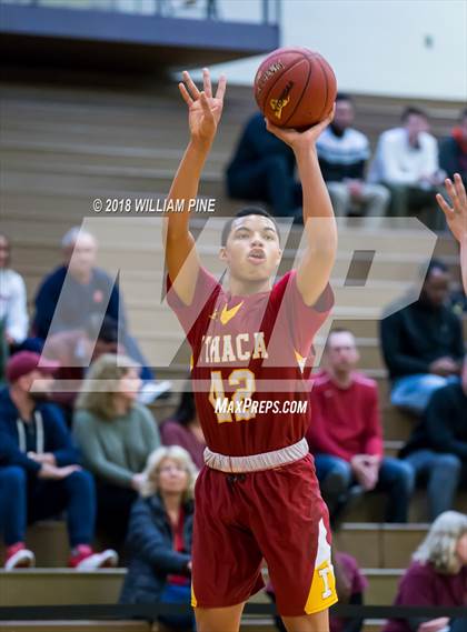 Thumbnail 2 in Ithaca vs. Pine Bush (NYSPHSAA Class AA Regional Semifinal) photogallery.