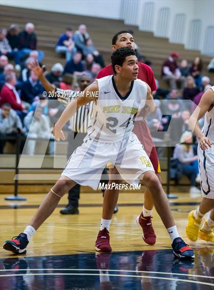 Thumbnail 1 in Ithaca vs. Pine Bush (NYSPHSAA Class AA Regional Semifinal) photogallery.