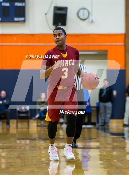 Thumbnail 3 in Ithaca vs. Pine Bush (NYSPHSAA Class AA Regional Semifinal) photogallery.