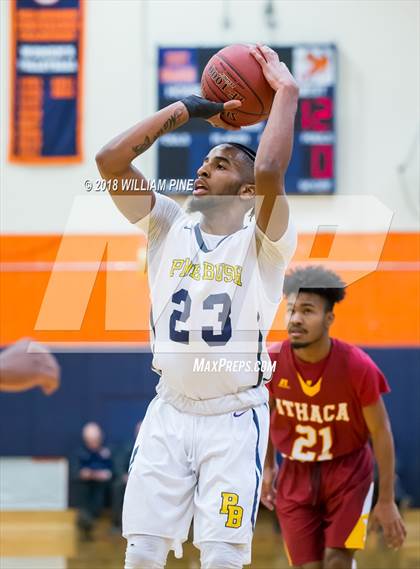 Thumbnail 2 in Ithaca vs. Pine Bush (NYSPHSAA Class AA Regional Semifinal) photogallery.