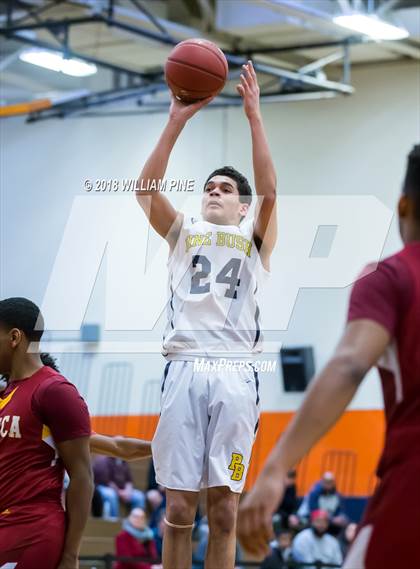 Thumbnail 3 in Ithaca vs. Pine Bush (NYSPHSAA Class AA Regional Semifinal) photogallery.