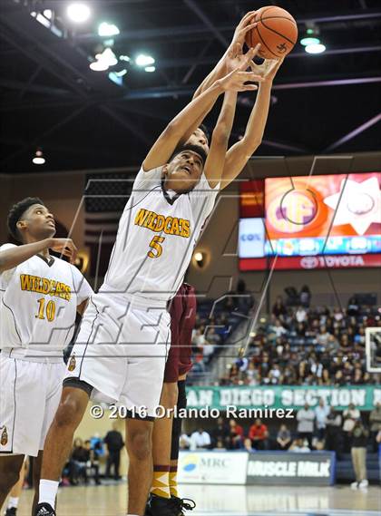 Thumbnail 2 in El Camino vs Kearny (CIF SDS D1 Final) photogallery.