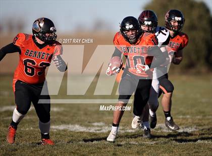Thumbnail 2 in Strasburg vs. Bennett (CHSAA 1A Semifinal) photogallery.