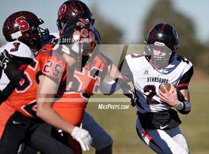 Thumbnail 3 in Strasburg vs. Bennett (CHSAA 1A Semifinal) photogallery.