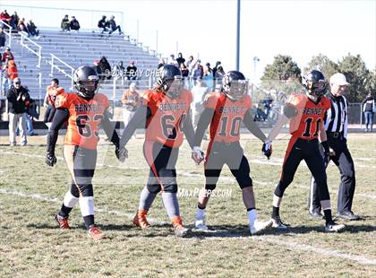 Thumbnail 3 in Strasburg vs. Bennett (CHSAA 1A Semifinal) photogallery.