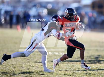 Thumbnail 1 in Strasburg vs. Bennett (CHSAA 1A Semifinal) photogallery.