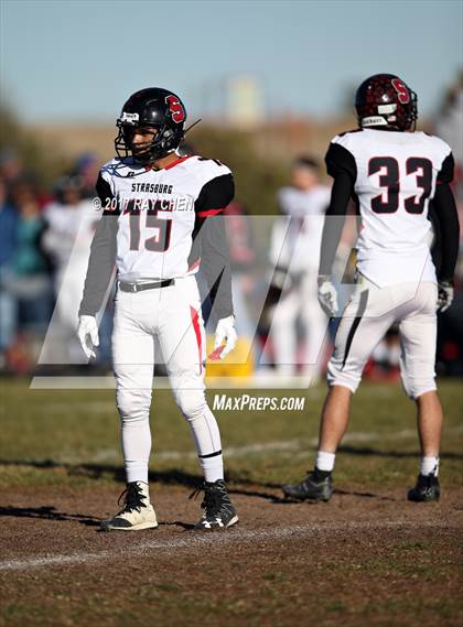 Thumbnail 1 in Strasburg vs. Bennett (CHSAA 1A Semifinal) photogallery.
