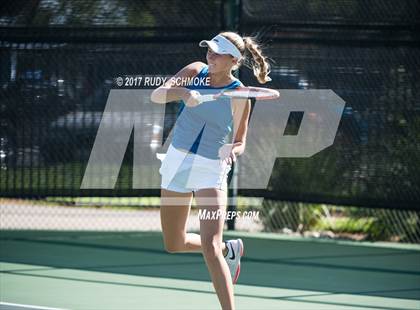 Thumbnail 3 in Corona Del Mar vs.Clovis West (CIF SoCal Regional Girls Tennis Championships) photogallery.