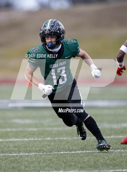 Thumbnail 2 in Manvel @ Cedar Park (UIL 5A Division 1 Quarterfinal) photogallery.