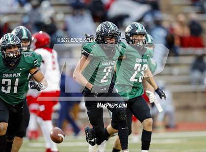 Thumbnail 2 in Manvel @ Cedar Park (UIL 5A Division 1 Quarterfinal) photogallery.