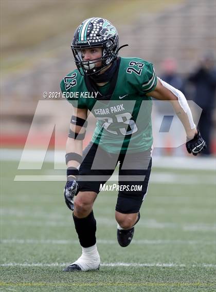 Thumbnail 1 in Manvel @ Cedar Park (UIL 5A Division 1 Quarterfinal) photogallery.