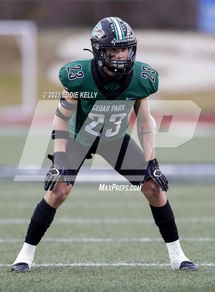 Thumbnail 2 in Manvel @ Cedar Park (UIL 5A Division 1 Quarterfinal) photogallery.